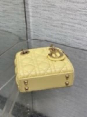 wholesale quality micro lady dior bag lemon